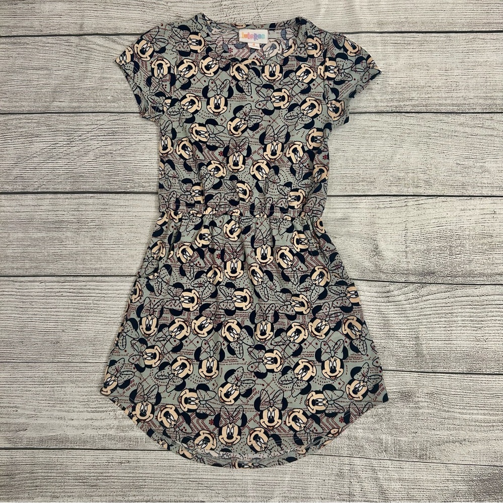 LulaRoe Disney Minnie dress size 4 girls